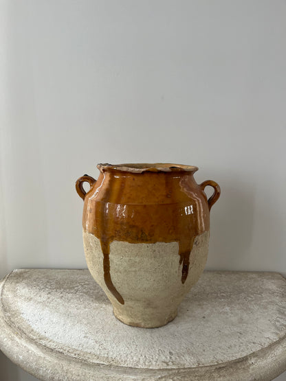 Antique French Confit Pot