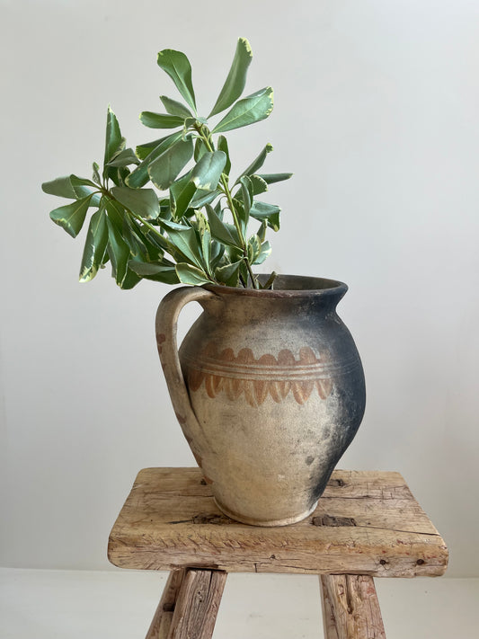 Antique Hungarian Patina Pot No. 002