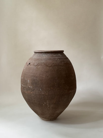 Vintage Olive Jar - II