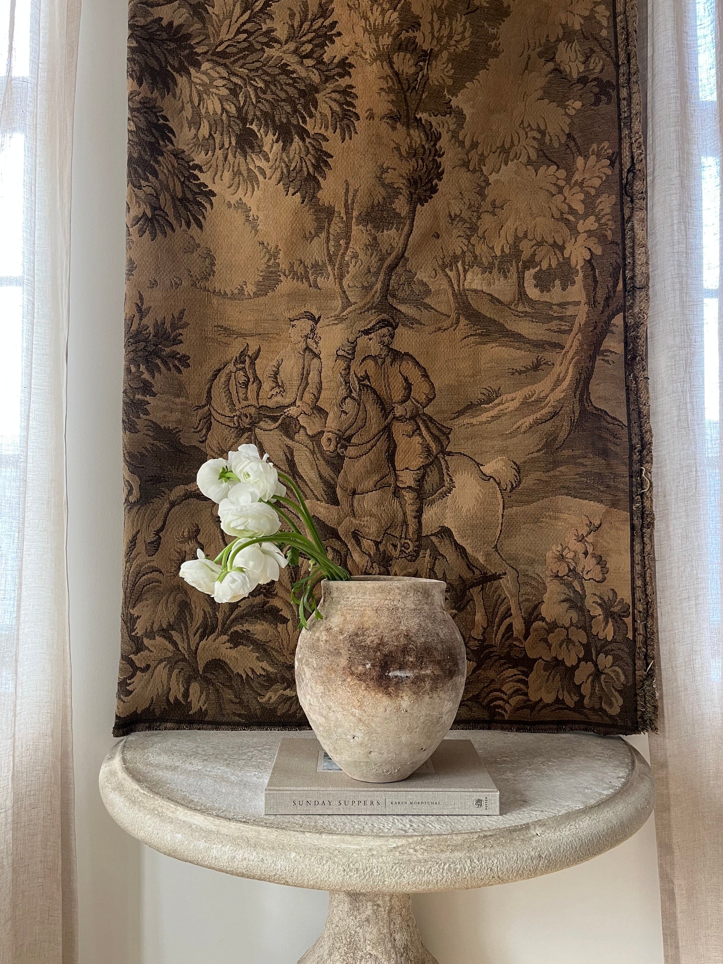 Antique Spanish Pot I