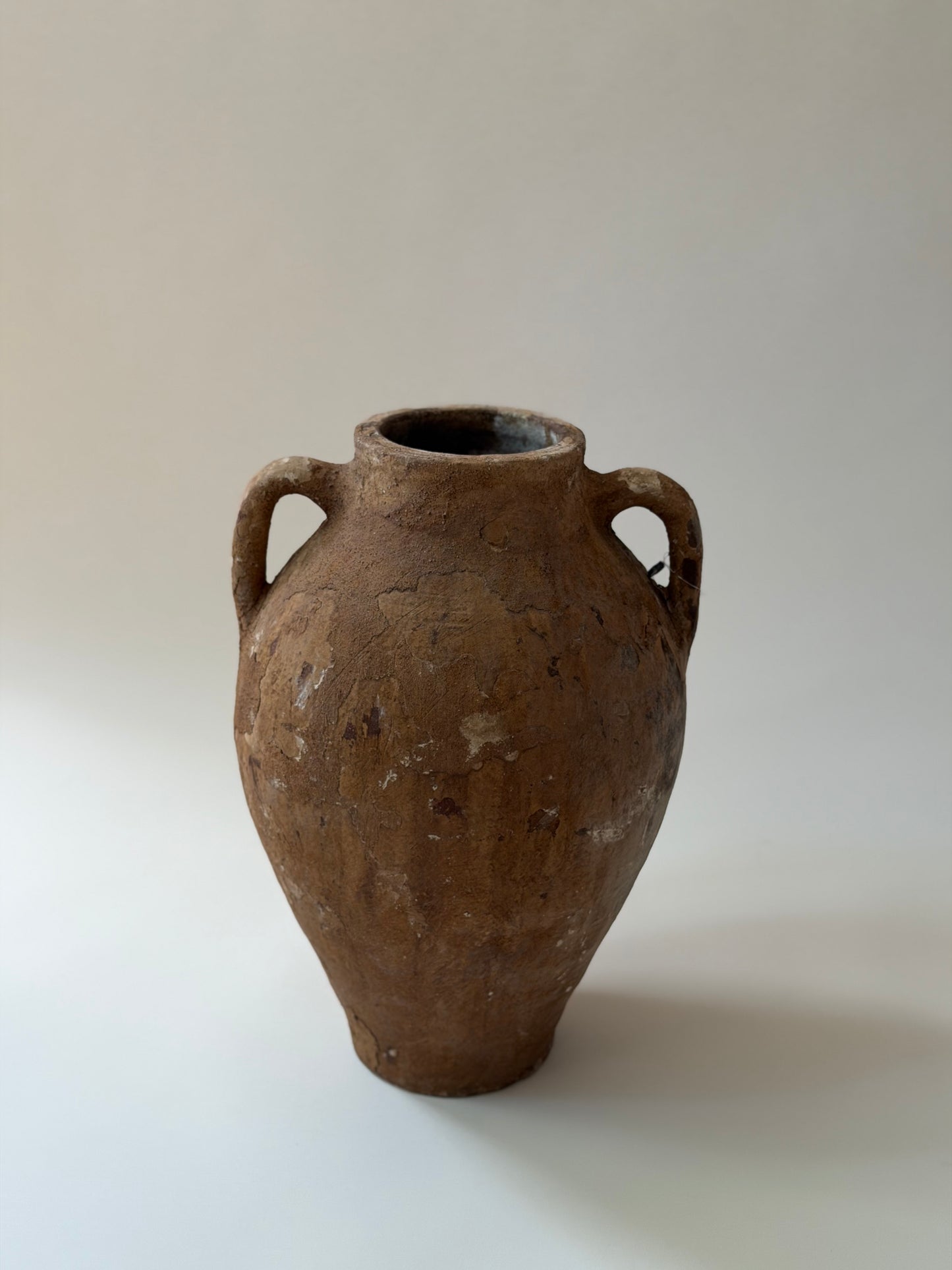 Double Handled Vessel - Brown Texture