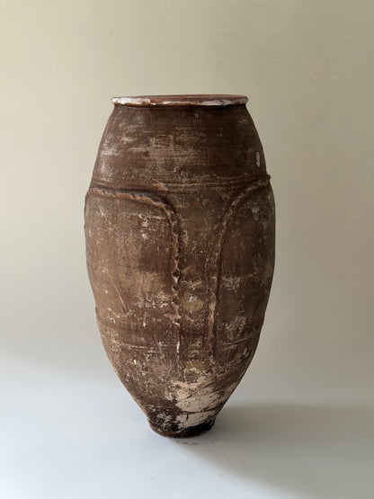 Olive Jar - Belted Brown Texture