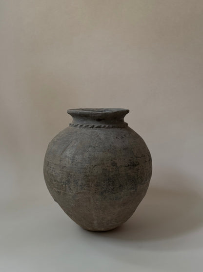 Black Clay Water Pot - Large
