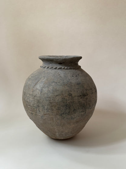 Black Clay Water Pot - Large