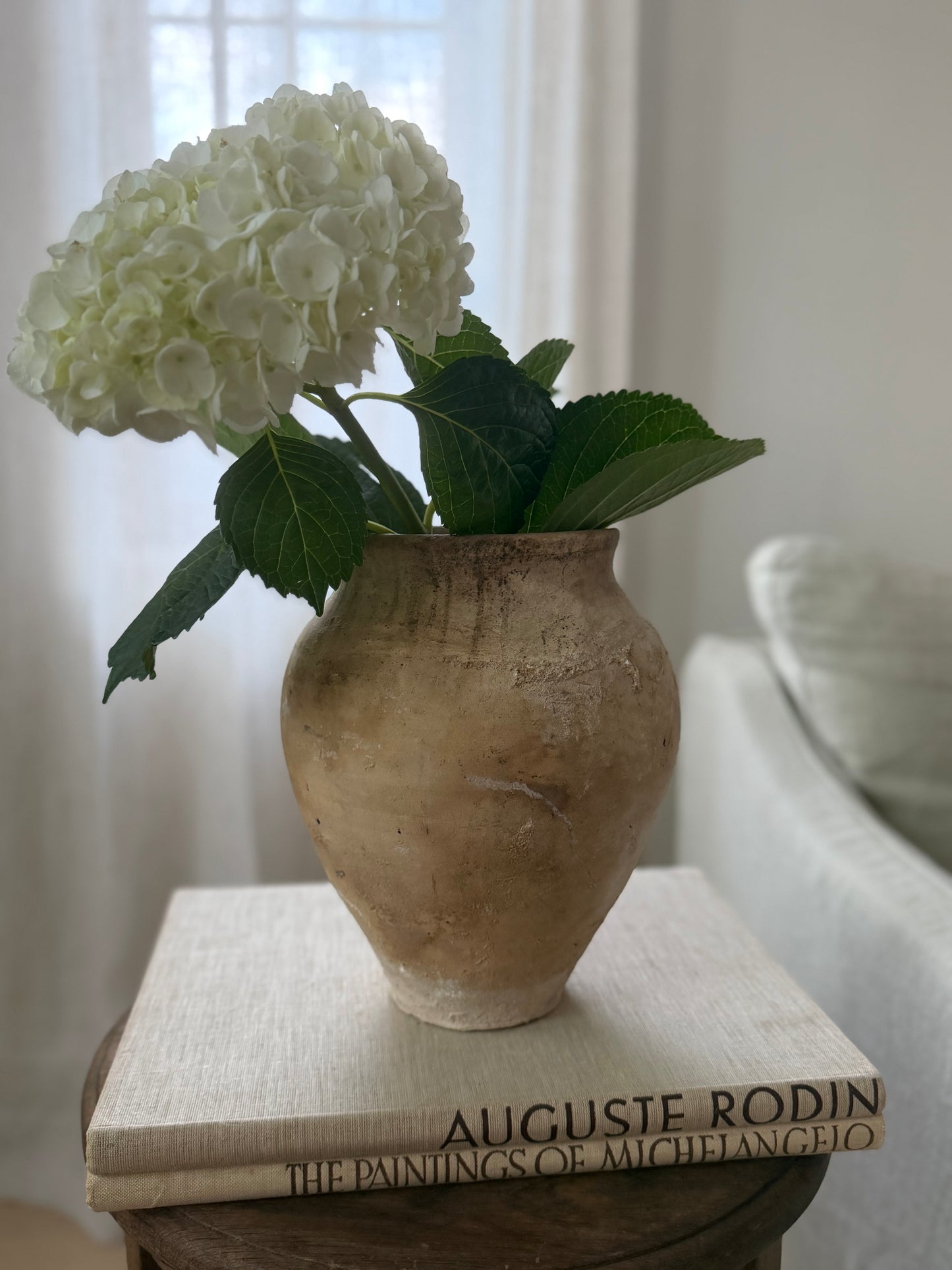 Spanish Plaster Pot - I