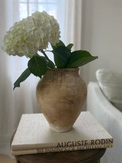 Spanish Plaster Pot - I