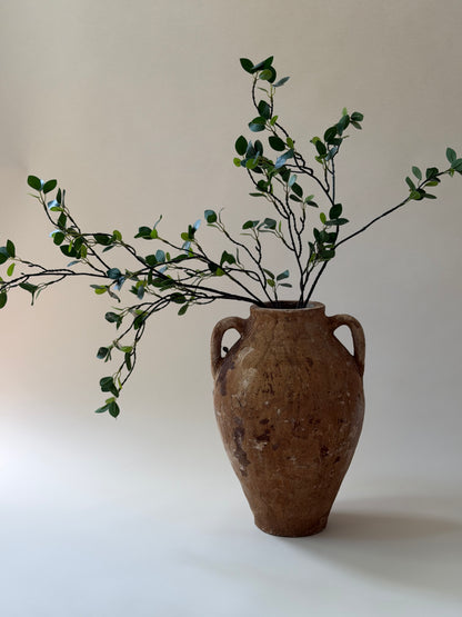 Double Handled Vessel - Brown Texture