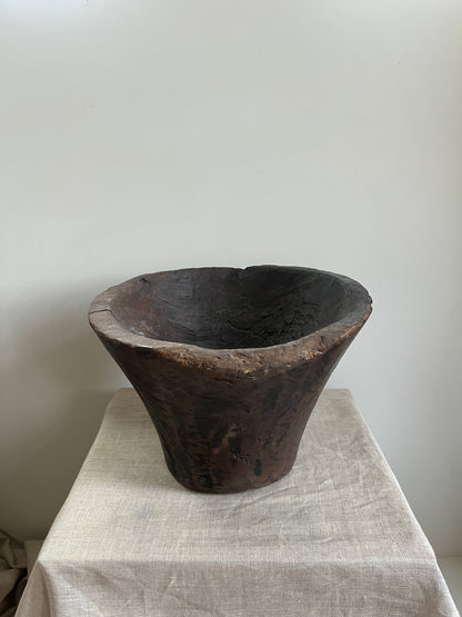 Antique Indonesian Trumpet Bowl