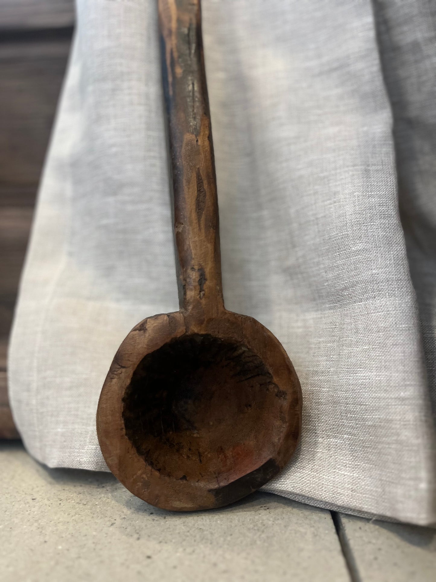 Antique serving spoon No.2