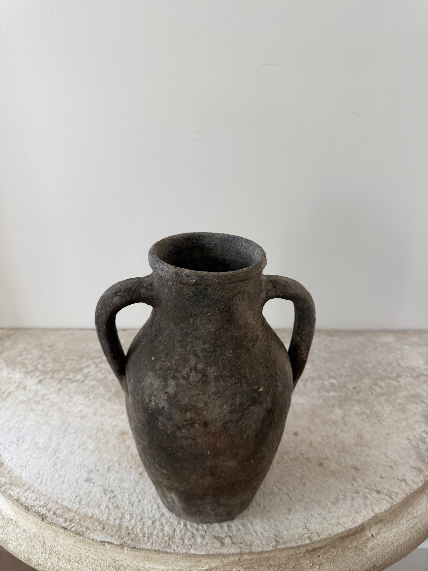 Small Double Handled Vessel - Earthen Patina