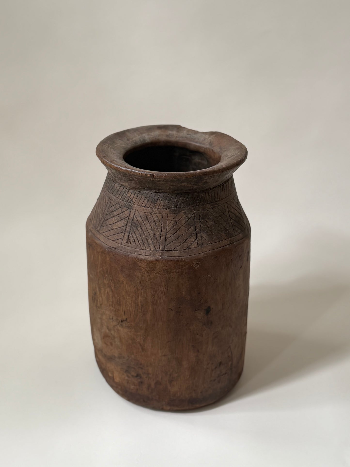 Found Wood Vessel