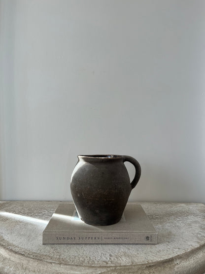 Small Brown French Pot