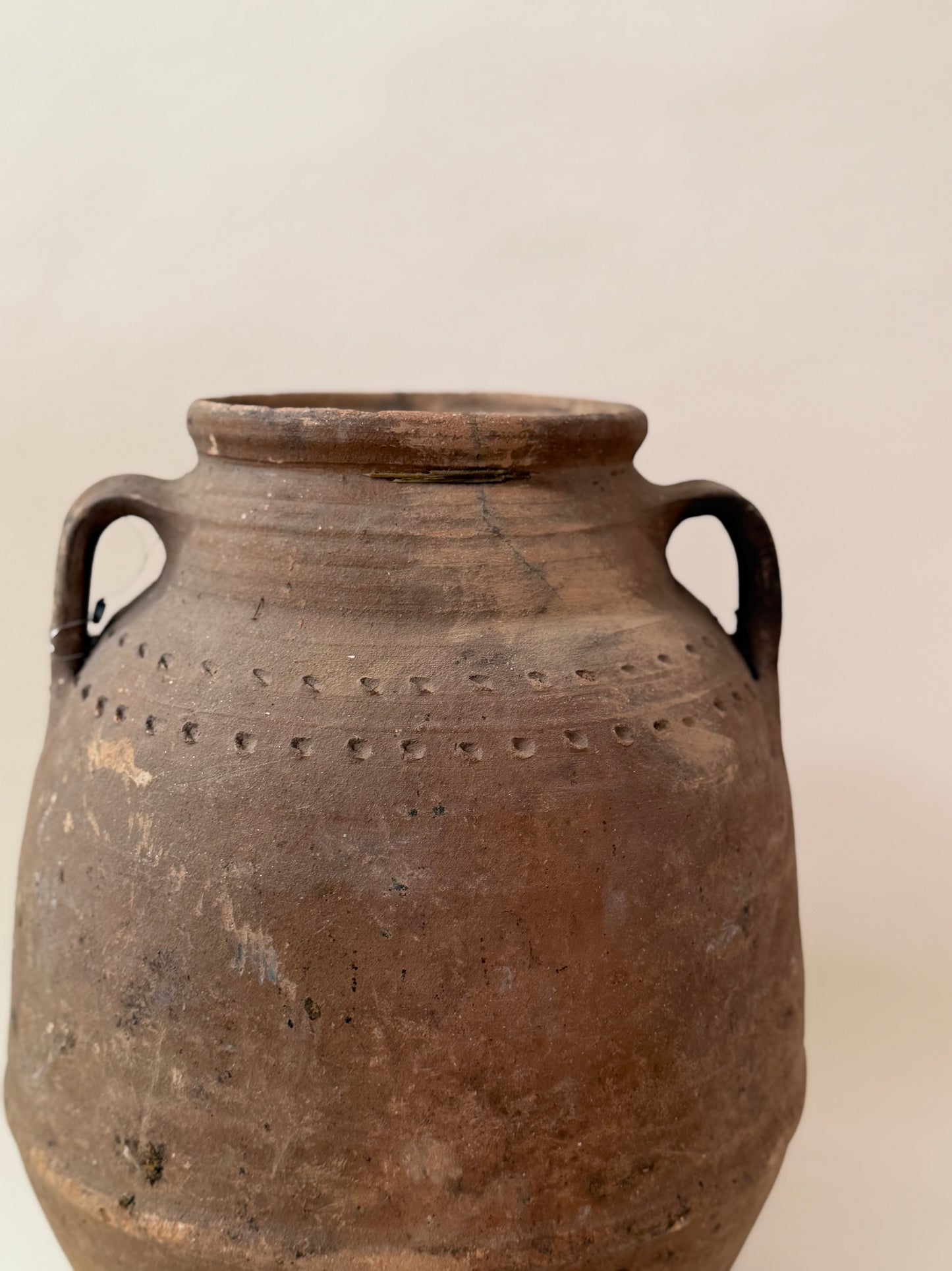 Handled Olive Jar - I