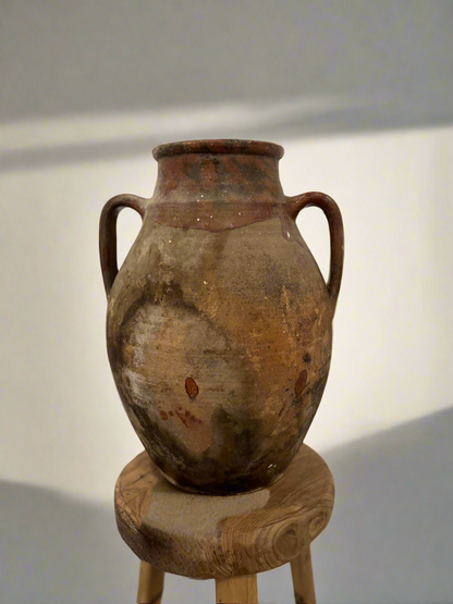 Lotus vintage brown Konya drip pot