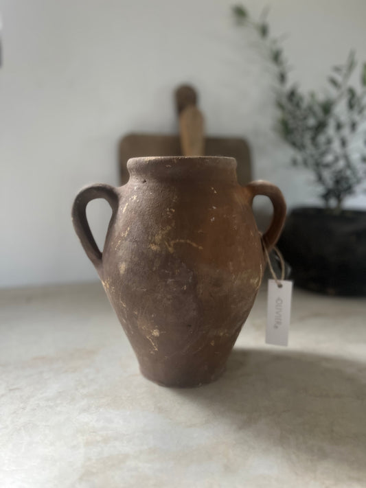 Petra Vintage 2 Handle Turkish Vase