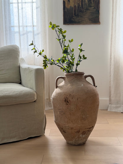 Terracotta XL 2 Handle Pot - I