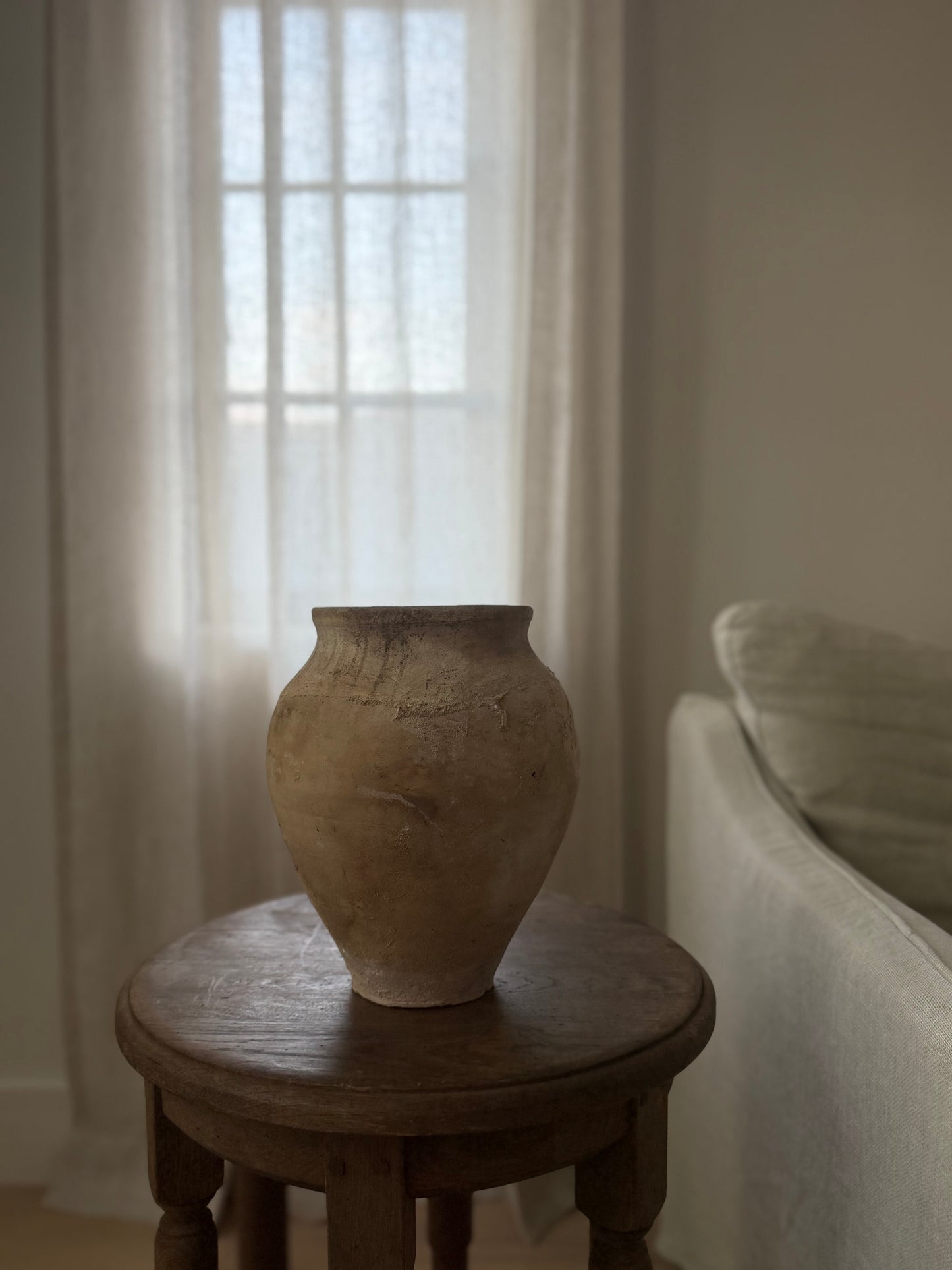 Spanish Plaster Pot - I
