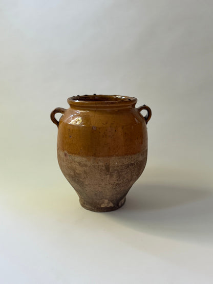 Large Antique Confit Pot - I
