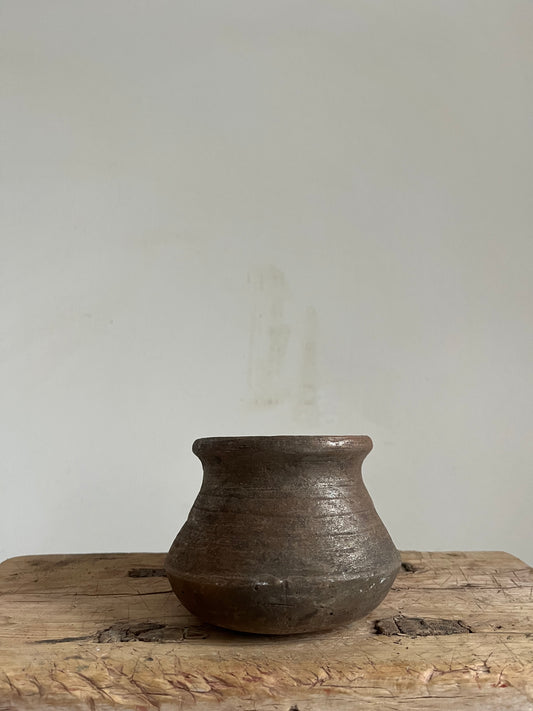 Mini Antique Clay Pot II