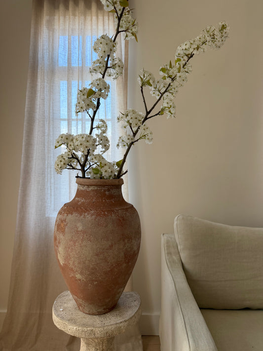 Belted Terracotta Vessel