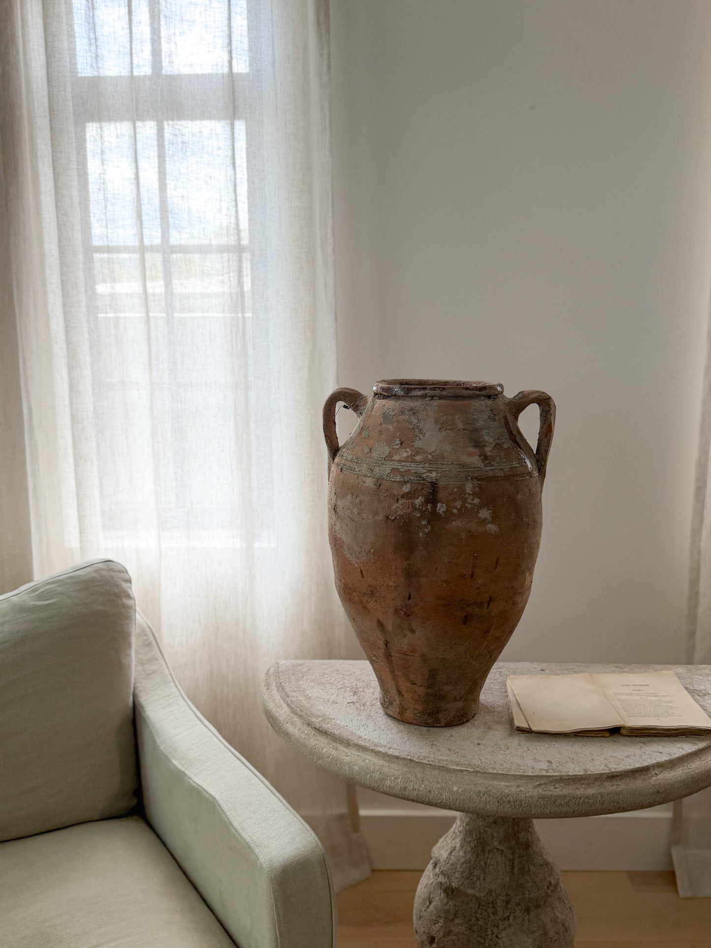 Terracotta 2 Handle Vessel - VI