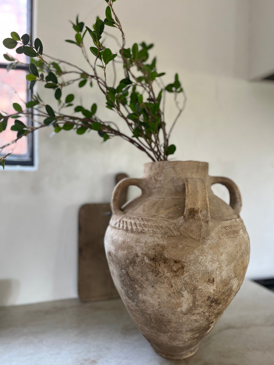 Antique 4 Handled Hatay Pot