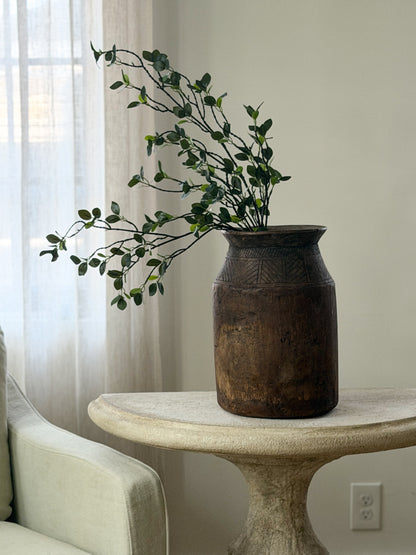 Found Wood Vessel
