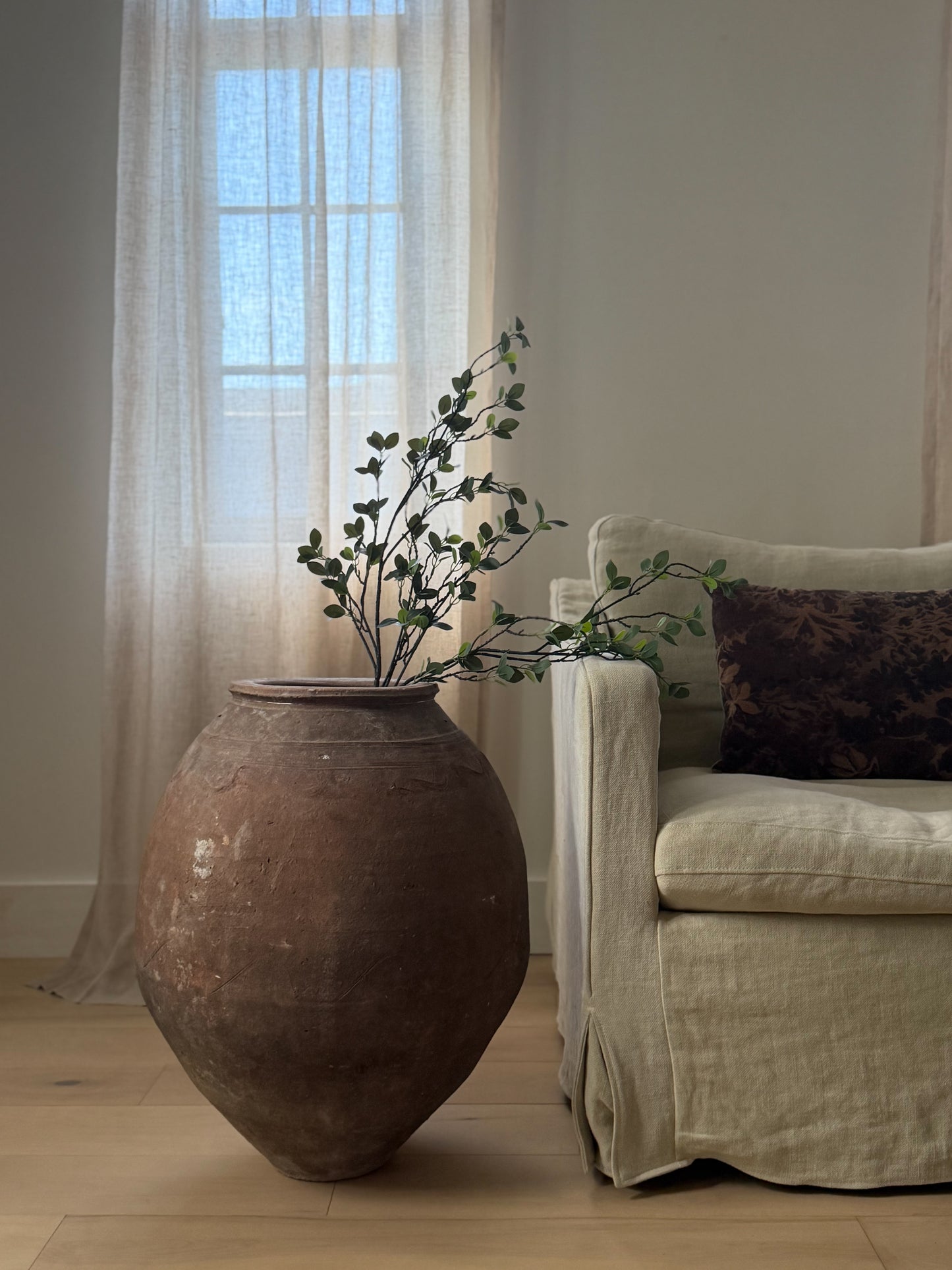 Vintage Olive Jar - II