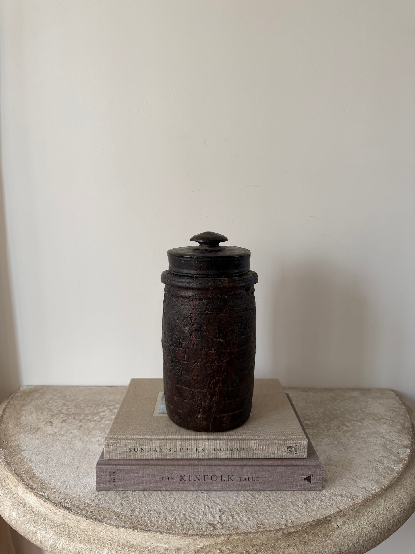 Antique Spice Pot IV