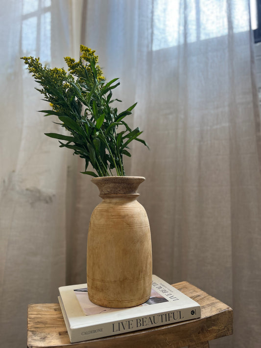 Vintage Himalayan water pot vessel