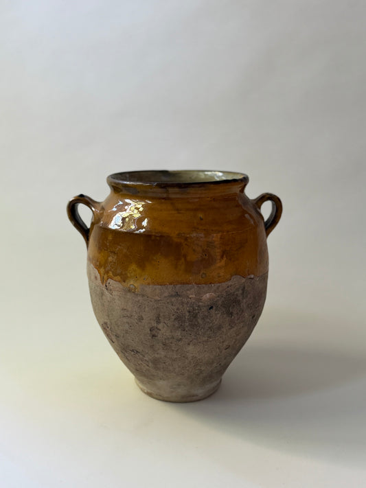 Large Antique Confit Pot - III
