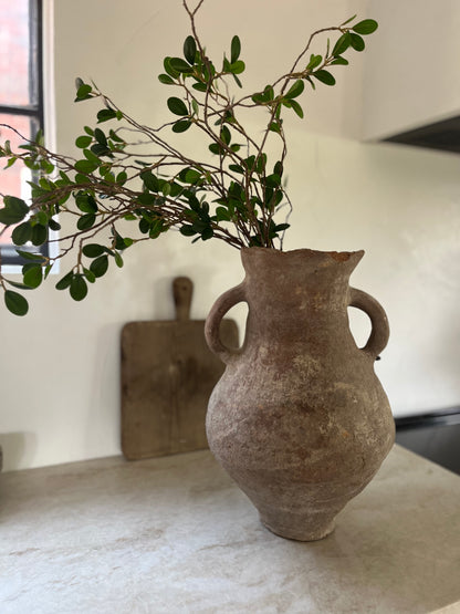Antique Terracotta 2 Handle Vessel