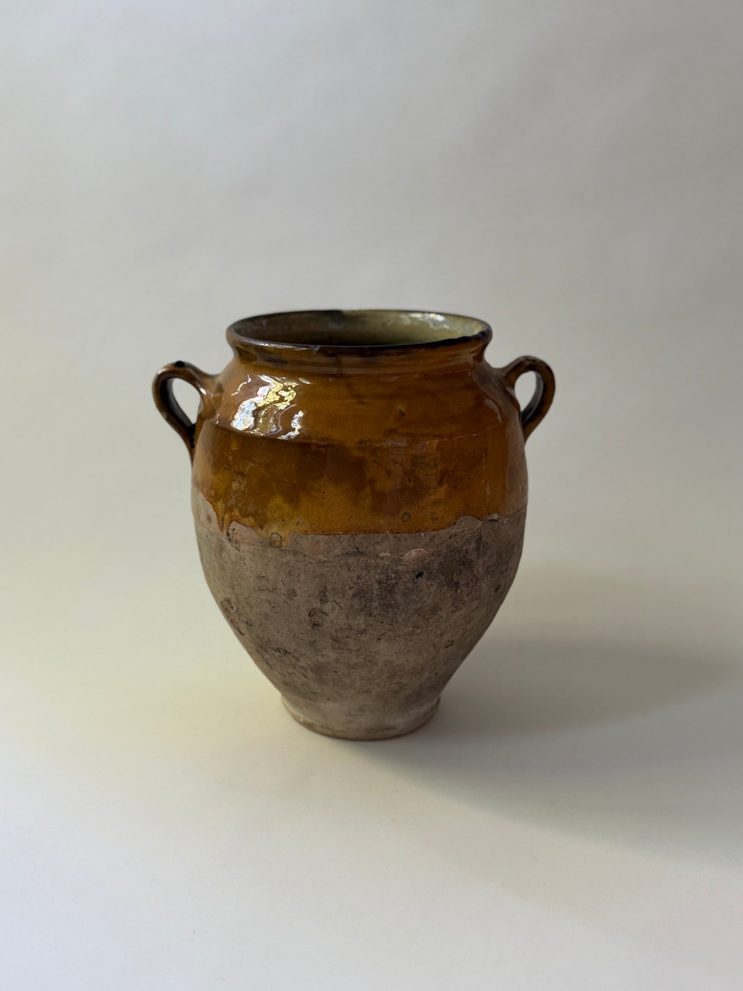 Large Antique Confit Pot - III