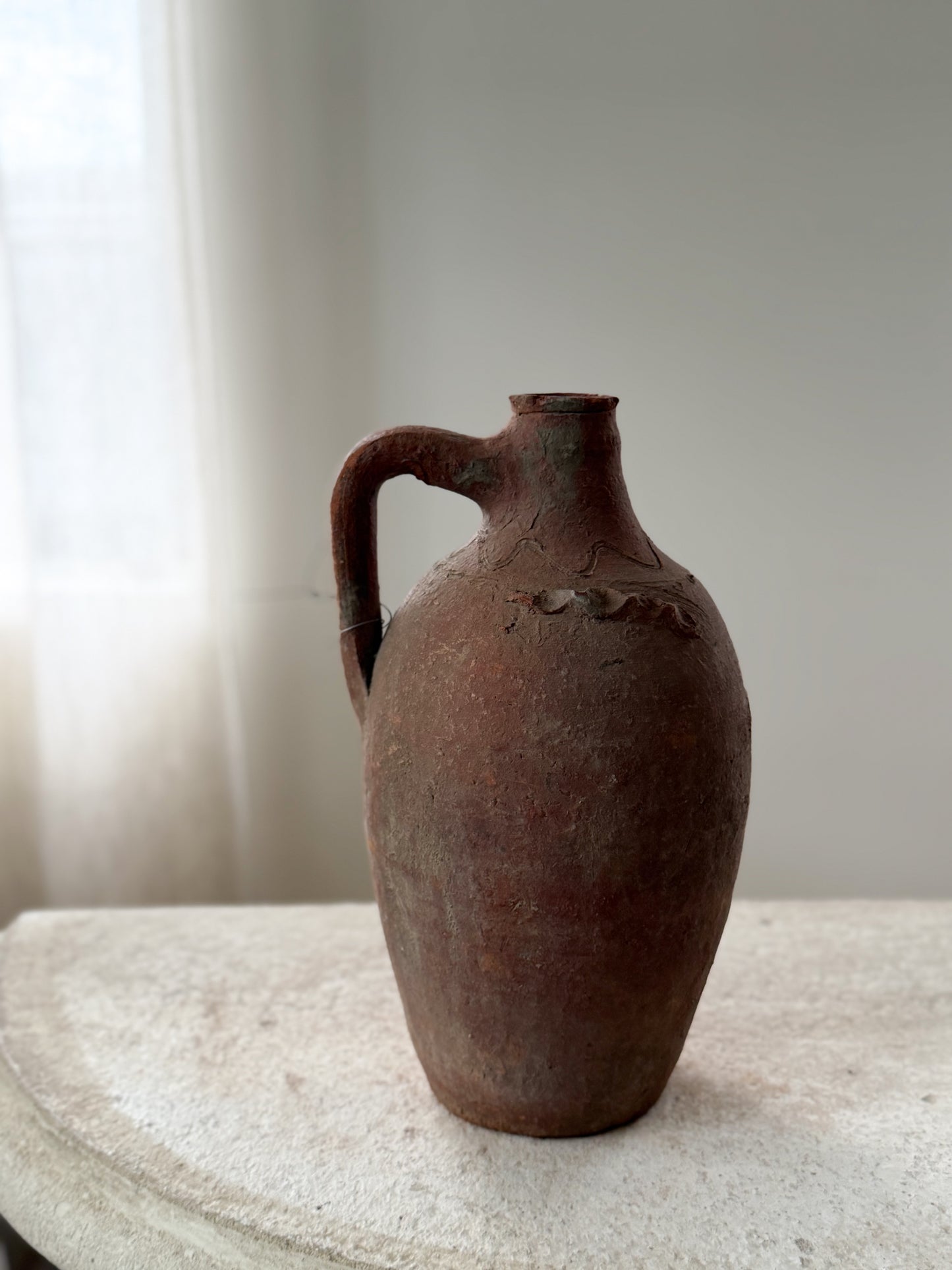 Water Jug - Belted Terracotta