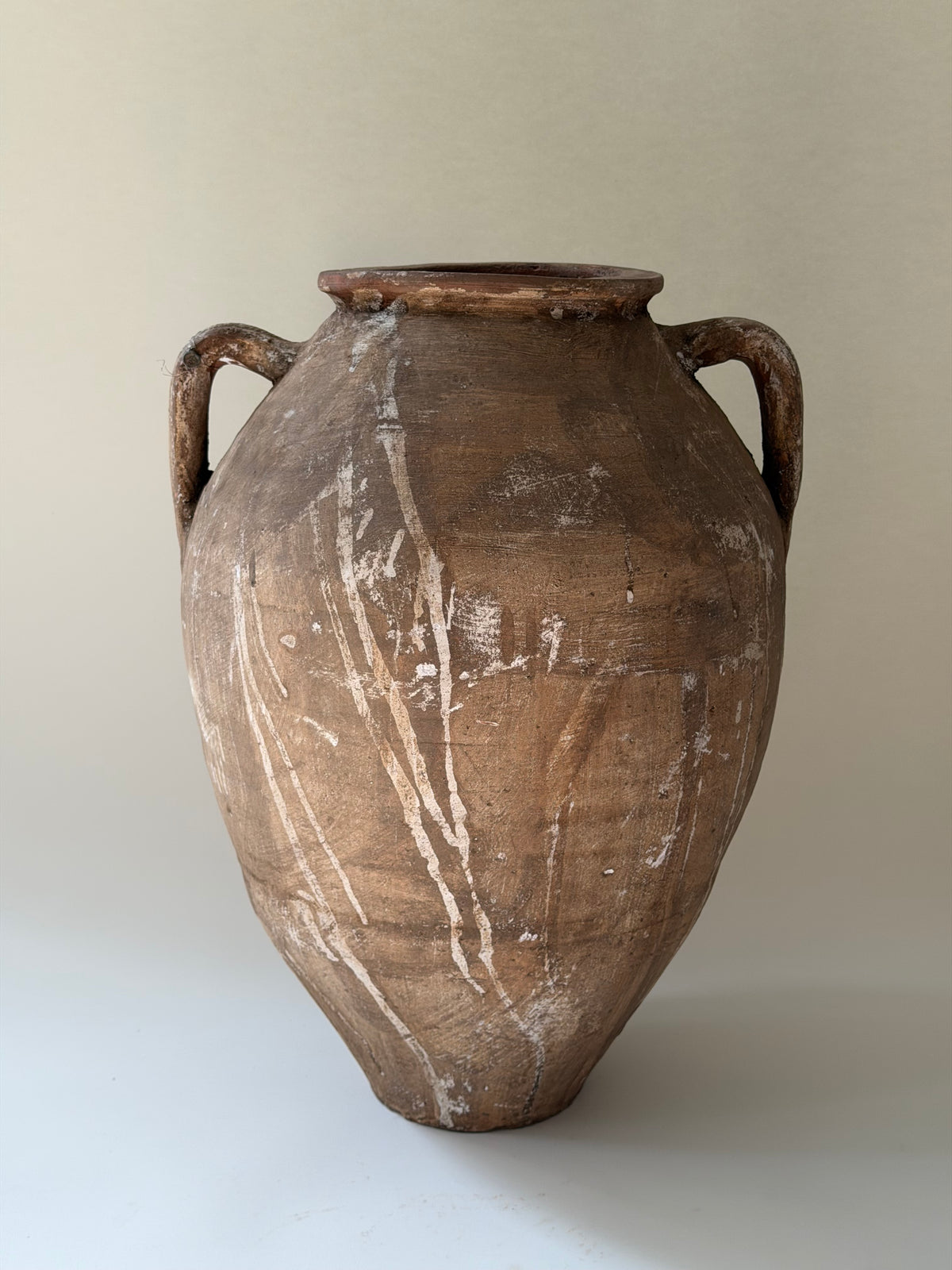 XL 2 Handle Pot - Brown Texture