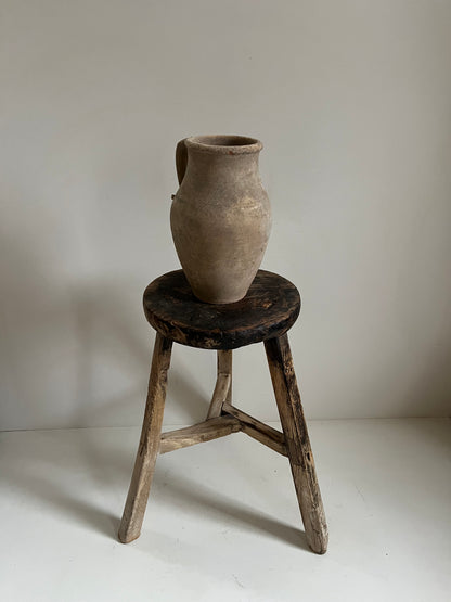 Vintage Elm Stool III