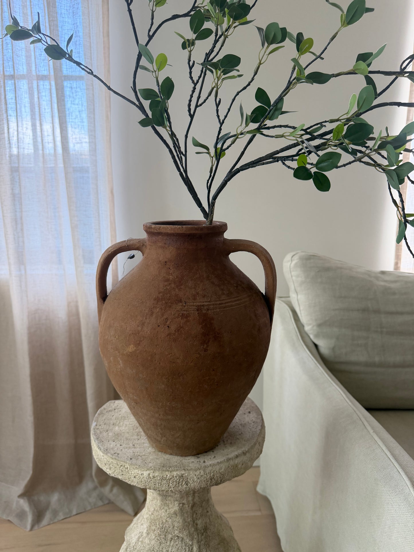 Terracotta 2 Handle Vessel III