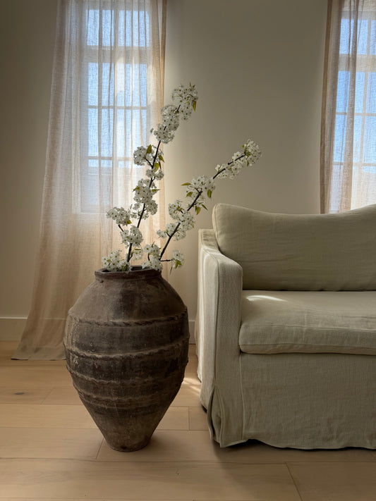 Belted Olive Pot II