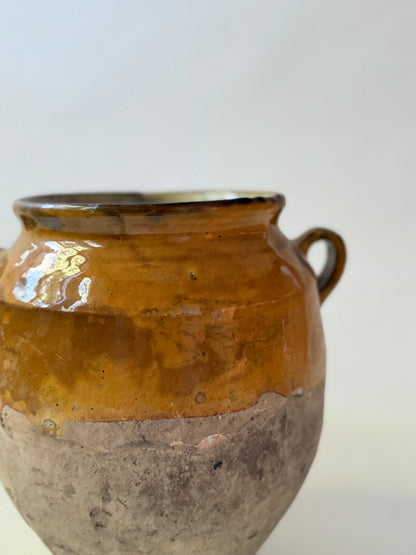 Large Antique Confit Pot - III