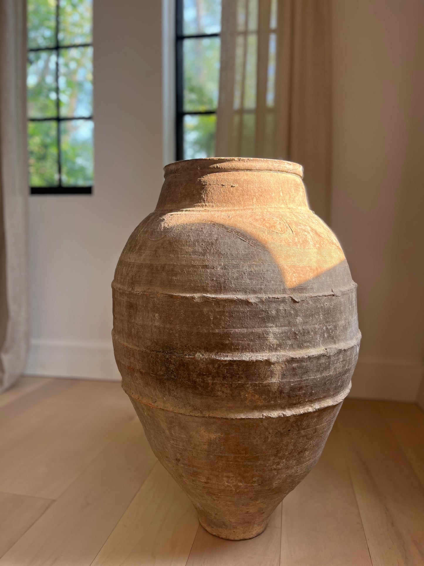 Vintage Olive Oil Pot, Large No 002