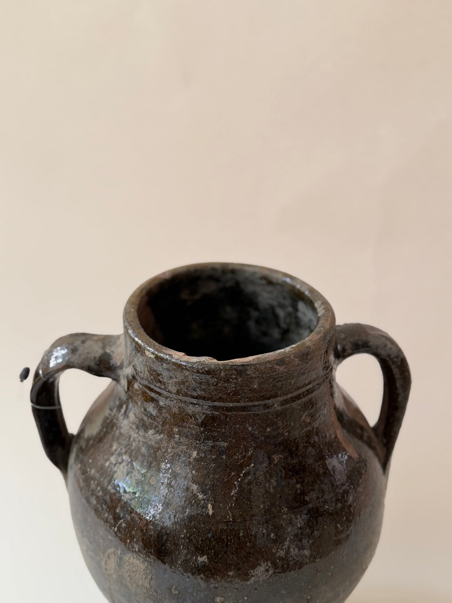 Konya Pot - Olive Glaze