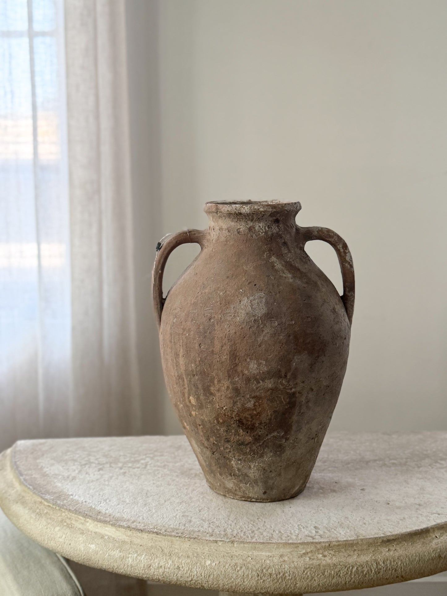Terracotta 2 Handled Vessel - II
