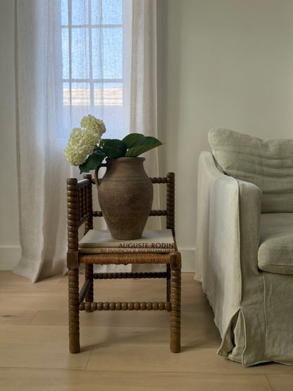 French Bobbin Corner Chair