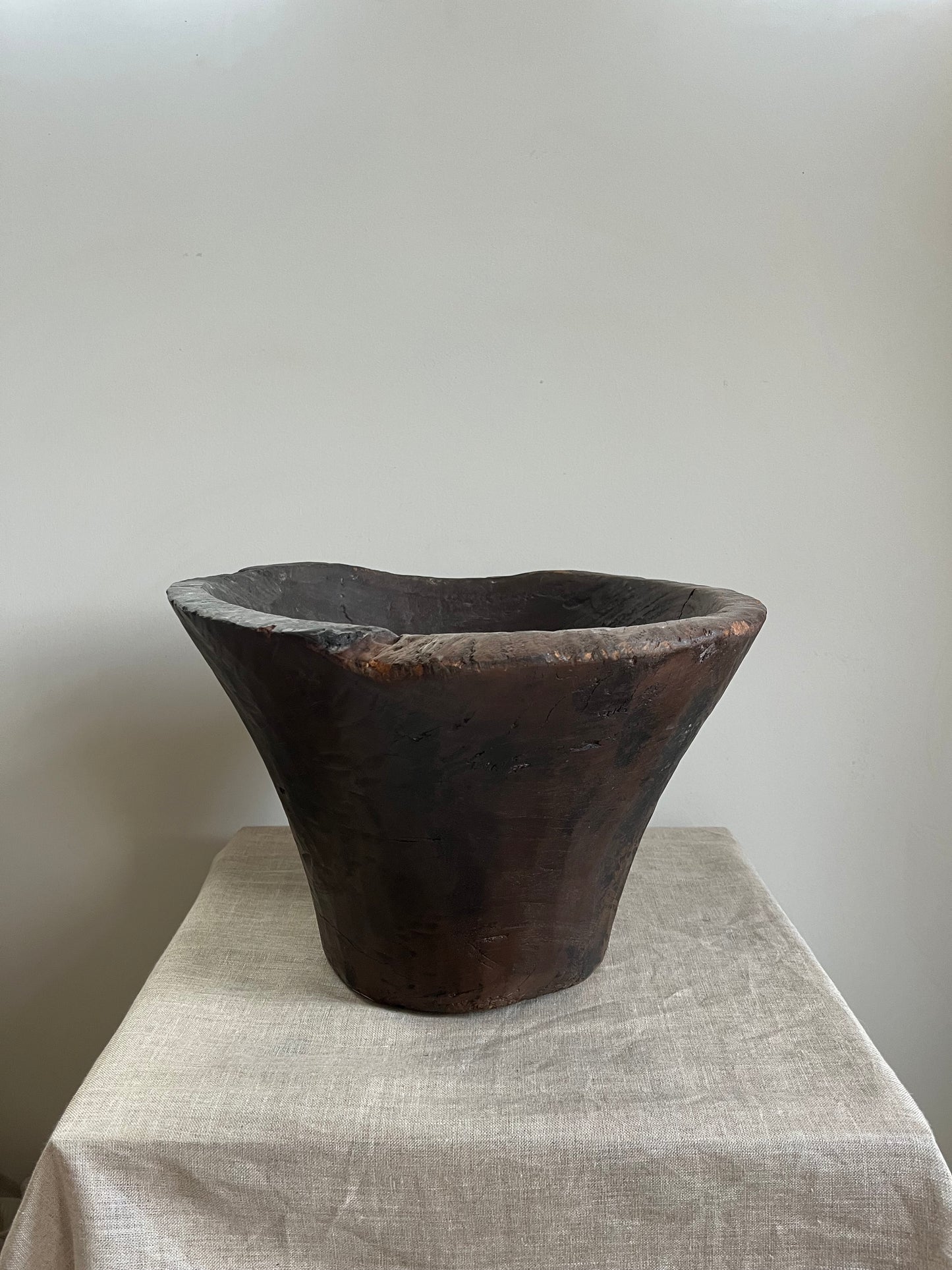 Antique Indonesian Trumpet Bowl