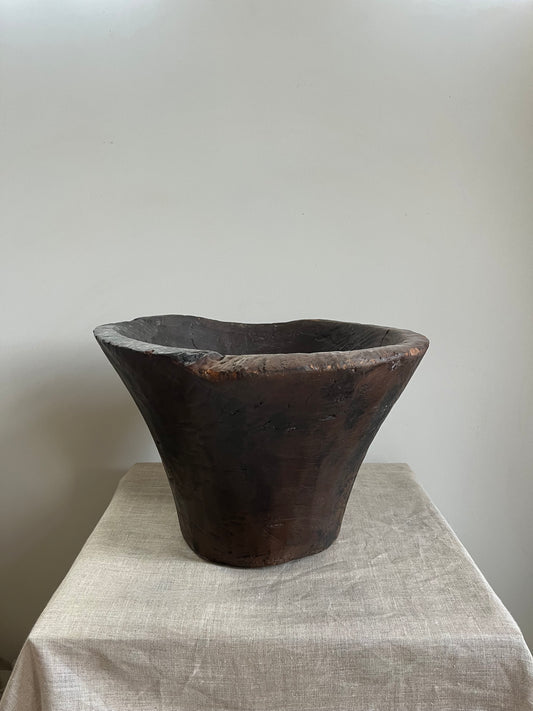 Antique Indonesian Trumpet Bowl