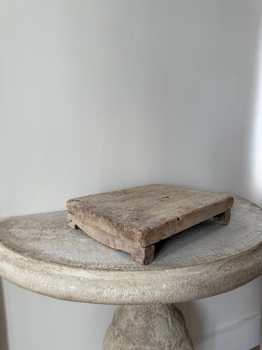 Vintage Bleached Bajot Riser XII