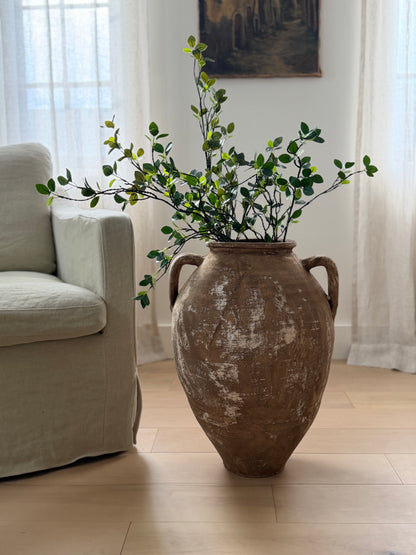 XL 2 Handle Pot - Brown Texture