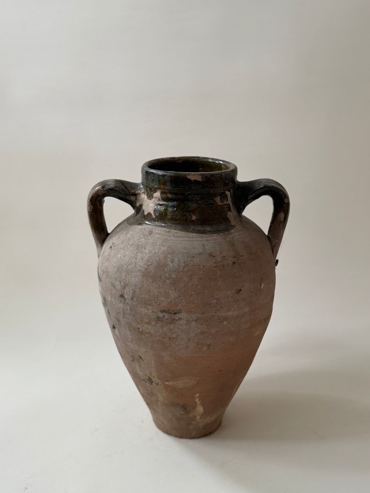 Konya Pot - Moss & Blush Clay