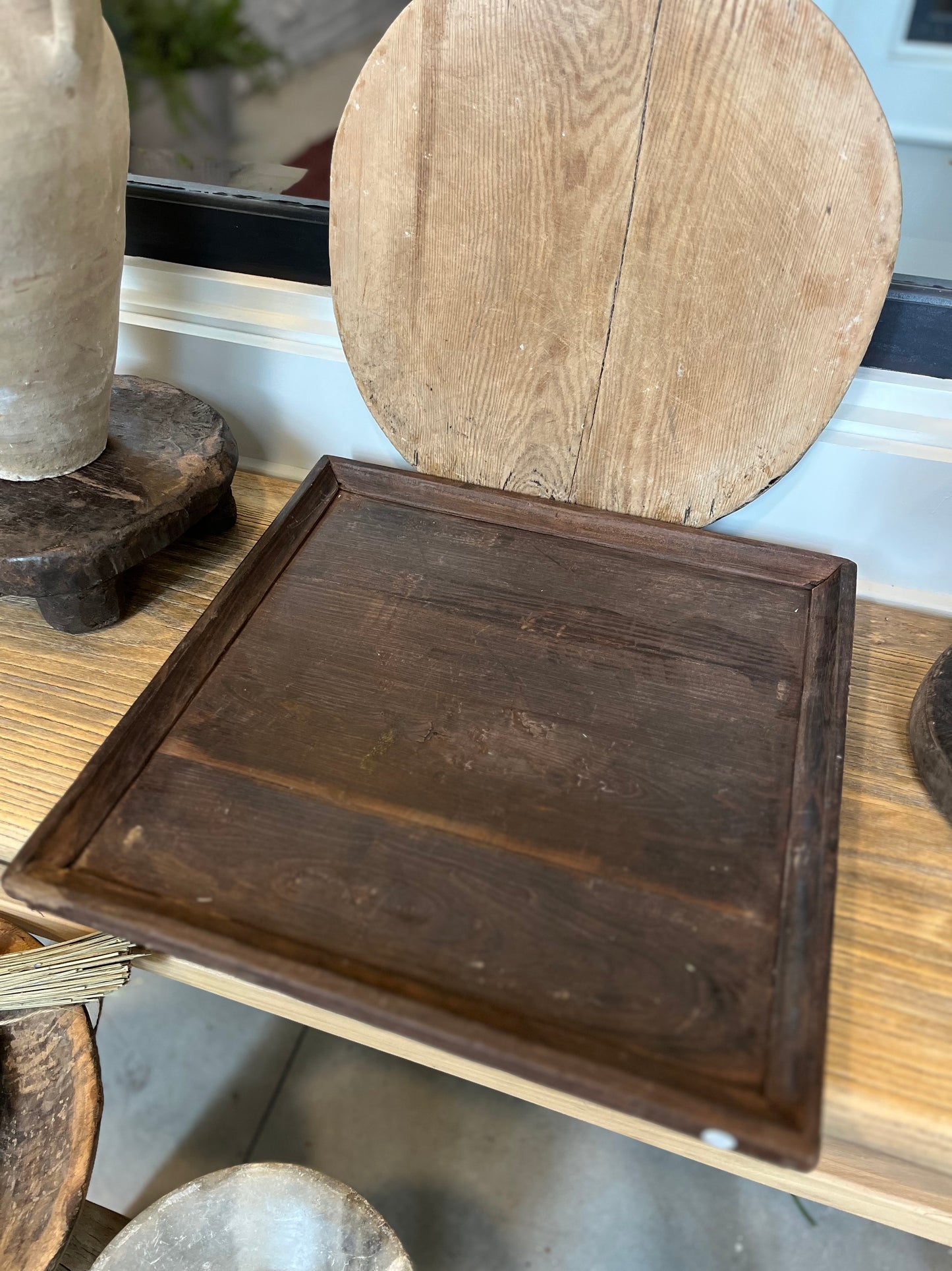 Pema vintage tea tray