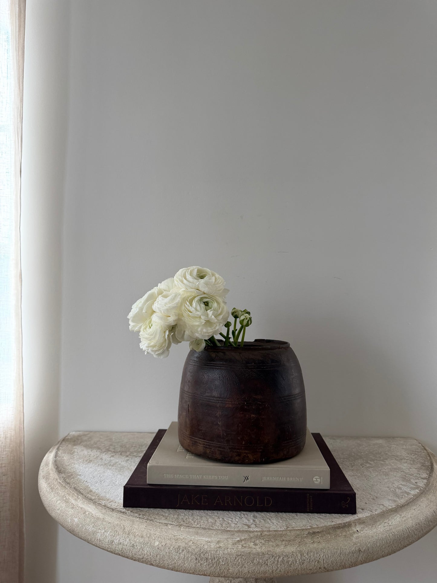 Vintage Natural Honey Pot III